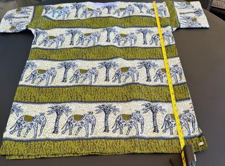 Ropa Africana Estampada Elefantes Hombre