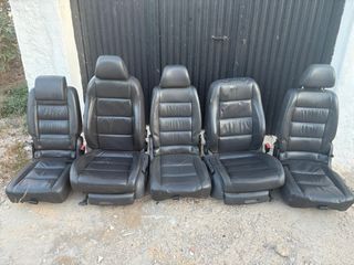 Asientos Volkswagen Touran Piel Negra
