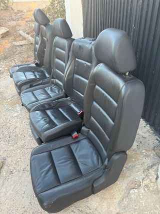 Asientos Volkswagen Touran Piel Negra