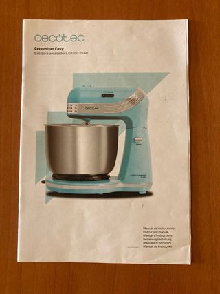 Batidora Amasadora Cecotec Azul