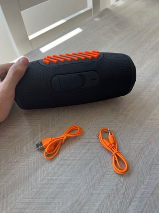 Altavoz Bluetooth Antideslizante naranja