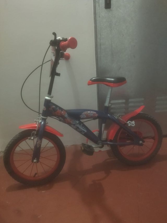 Bicicleta infantil Spiderman