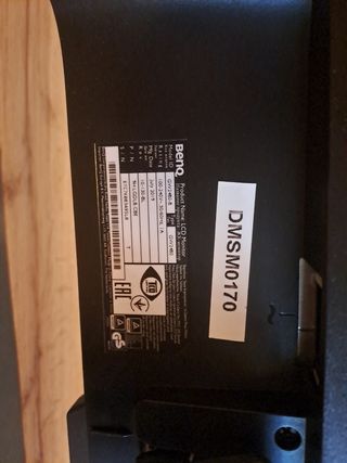 Pantalla de ordenador negra