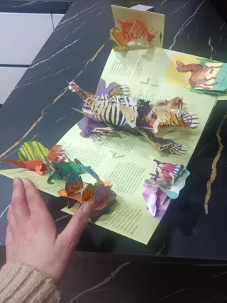 Enciclopedia Prehistorica/ desplegable/ pop-up