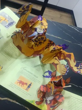 Enciclopedia Prehistorica/ desplegable/ pop-up