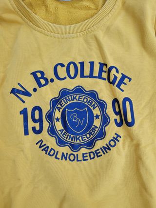 Sudadera KELREBEC Amarilla Talla M