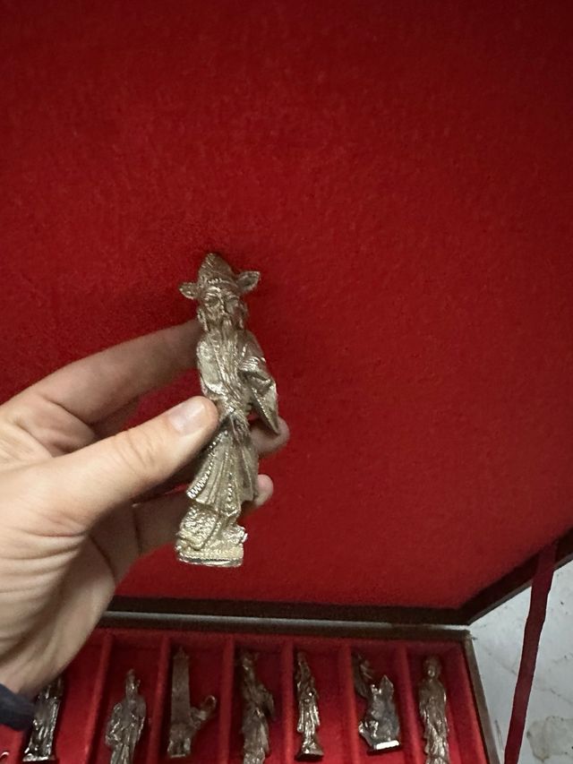 Ajedrez de Plomo Figuras Orientales.
pieza unica