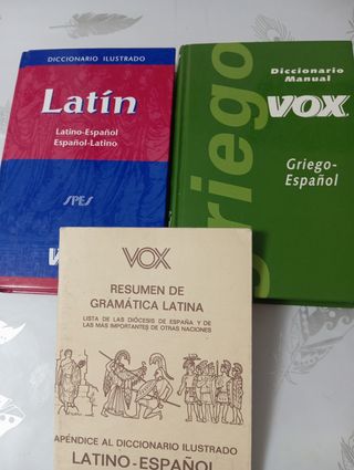 Diccionario Griego - Español y latino español 