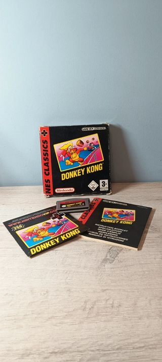 Donkey Kong NES Classics GBA Nintendo
