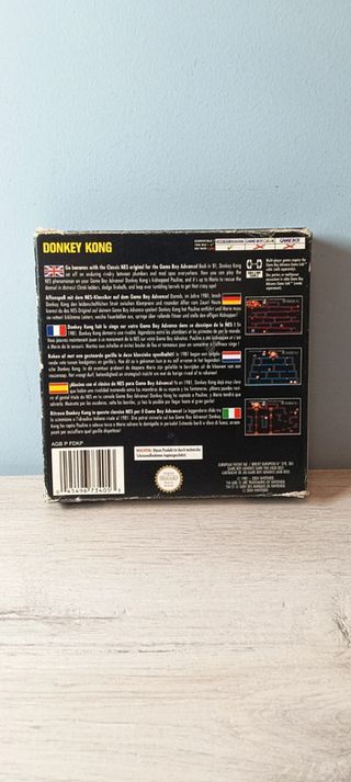 Donkey Kong NES Classics GBA Nintendo