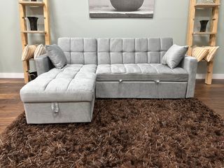 Sofacama Abatible Gris Tercio con Arcon
