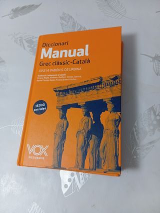 Diccionari Manual Grec clàssic-Català