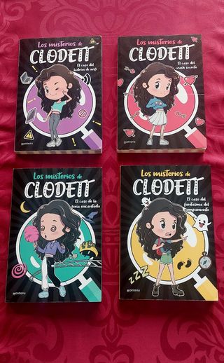 Colección de libros LOS MISTERIOS DE CLODETT