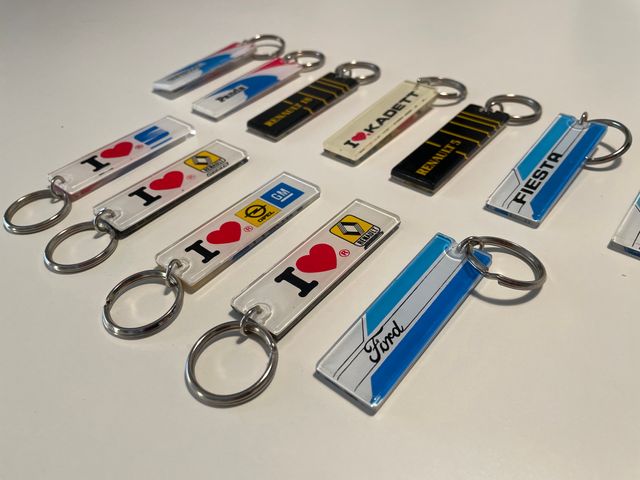 Llaveros Clásicos: Seat, Ford, Renault, Opel