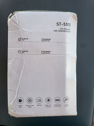 Compresor de Aire Portátil SUITU