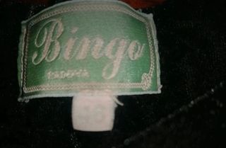 Vestito nero in velluto