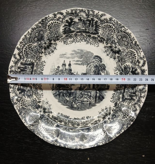 Plato Porcelana Pickman La Cartuja Decorativo