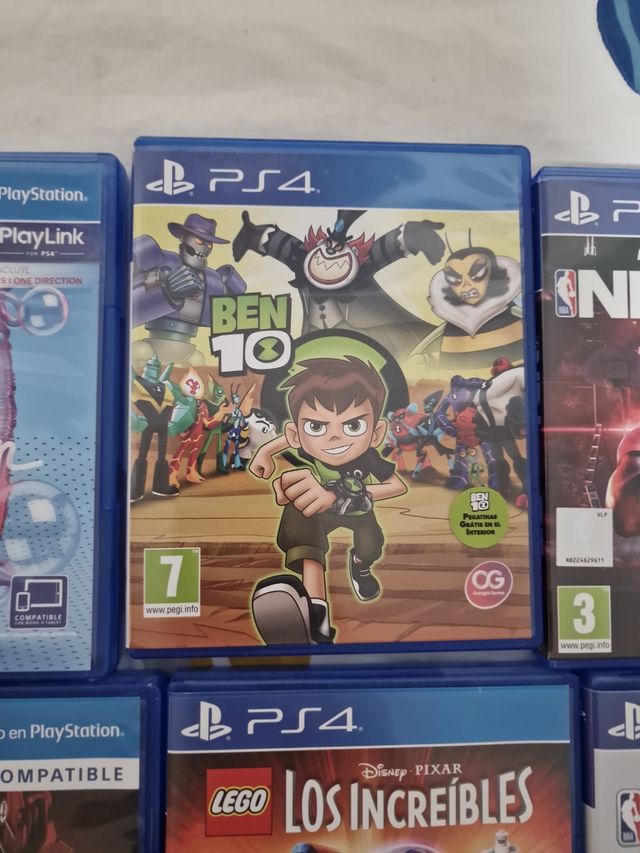 Lote 6 Videojuegos PS4: Gran Turismo, NBA 2K20, Be