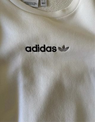 Sudadera Adidas Blanca Original