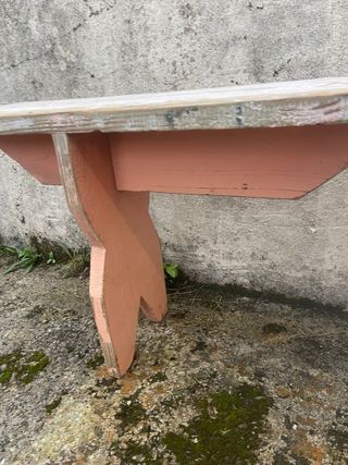 Banco de madera antiguo