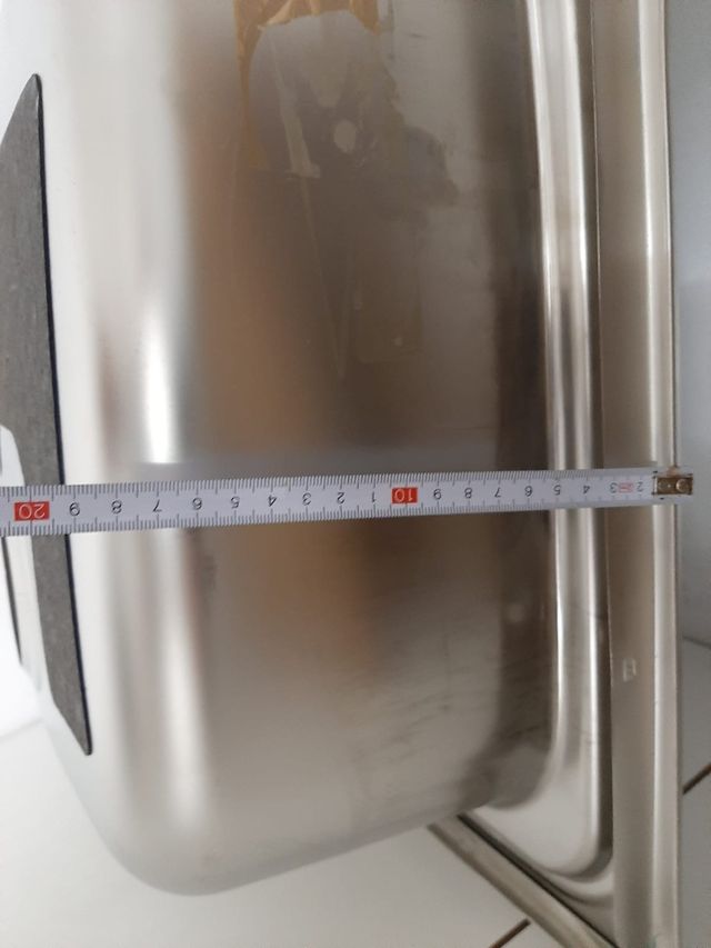 Fregadero de acero inoxidable