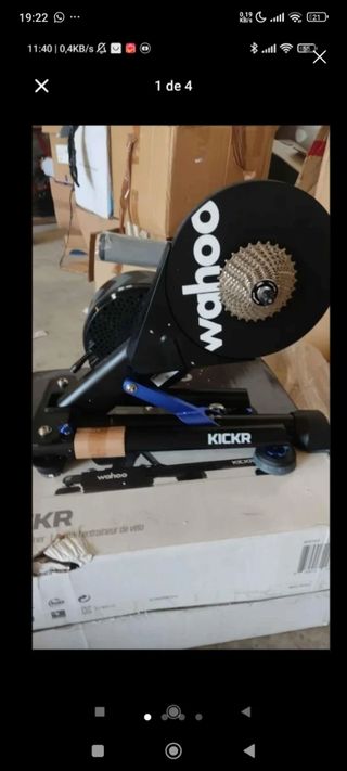 Rodillo Wahoo KICKR V5