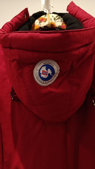 Chaqueta de nieve Napapijri roja