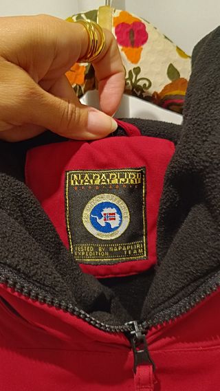 Chaqueta de nieve Napapijri roja