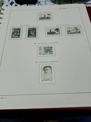 Hojas Filabo 1978 y 1981-1987