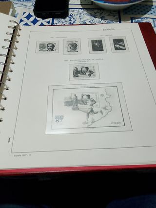 Hojas Filabo 1978 y 1981-1987