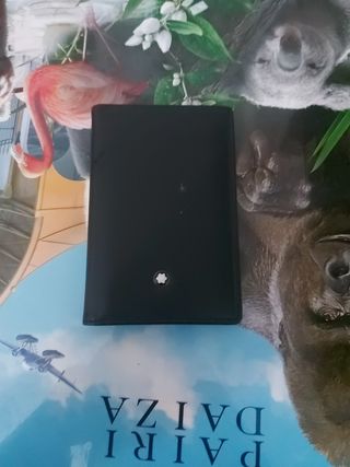 Tarjetero Montblanc Negro