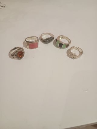 Sortijas de plata