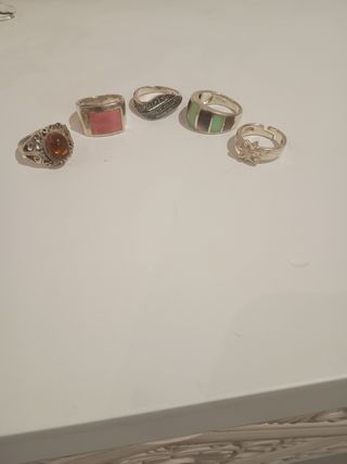 Sortijas de plata