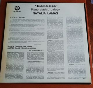 Natalia Lamas - "Galecia" Piano Clásico Galego