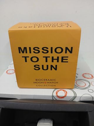 Omega x Swatch Mission to the Sun Giallo