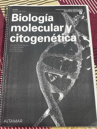 biología molecular y citogenética