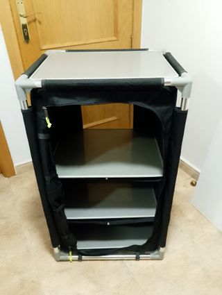 Mueble Cocina Camping Tela y Metal