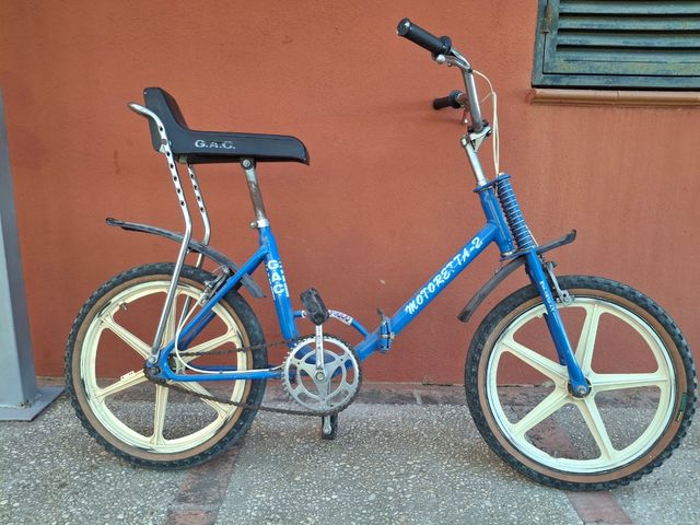 Bicicleta G.A.C. Motoretta-2 Azul