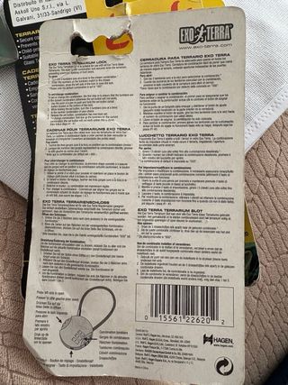 Lucchetto Exo Terra per terrari