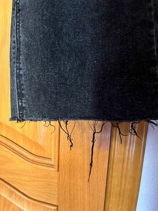 Pantalones campana negros