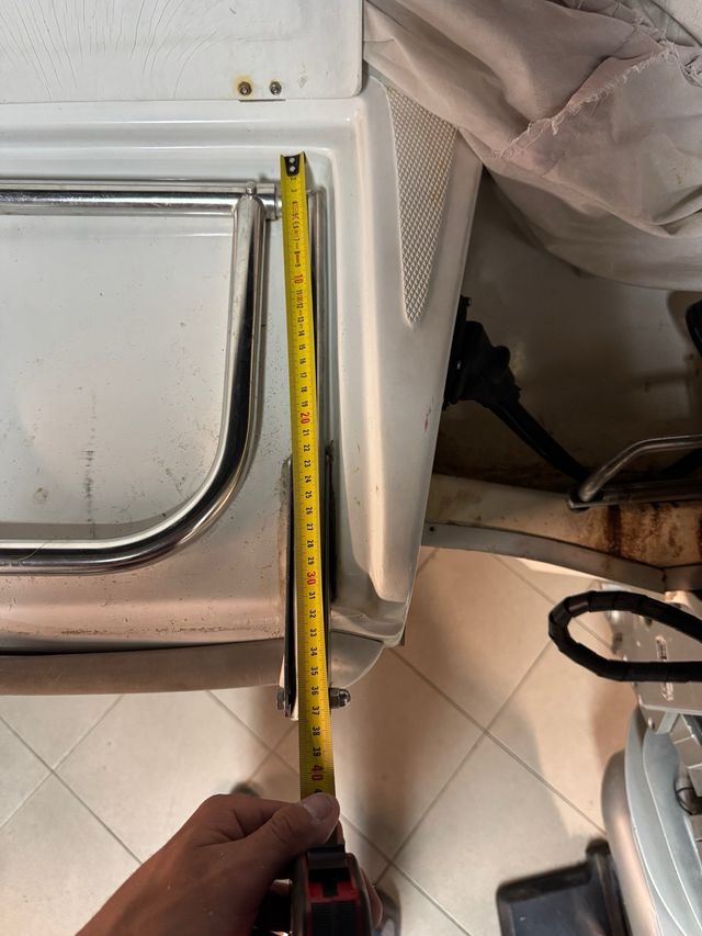 Escada de barco em inox