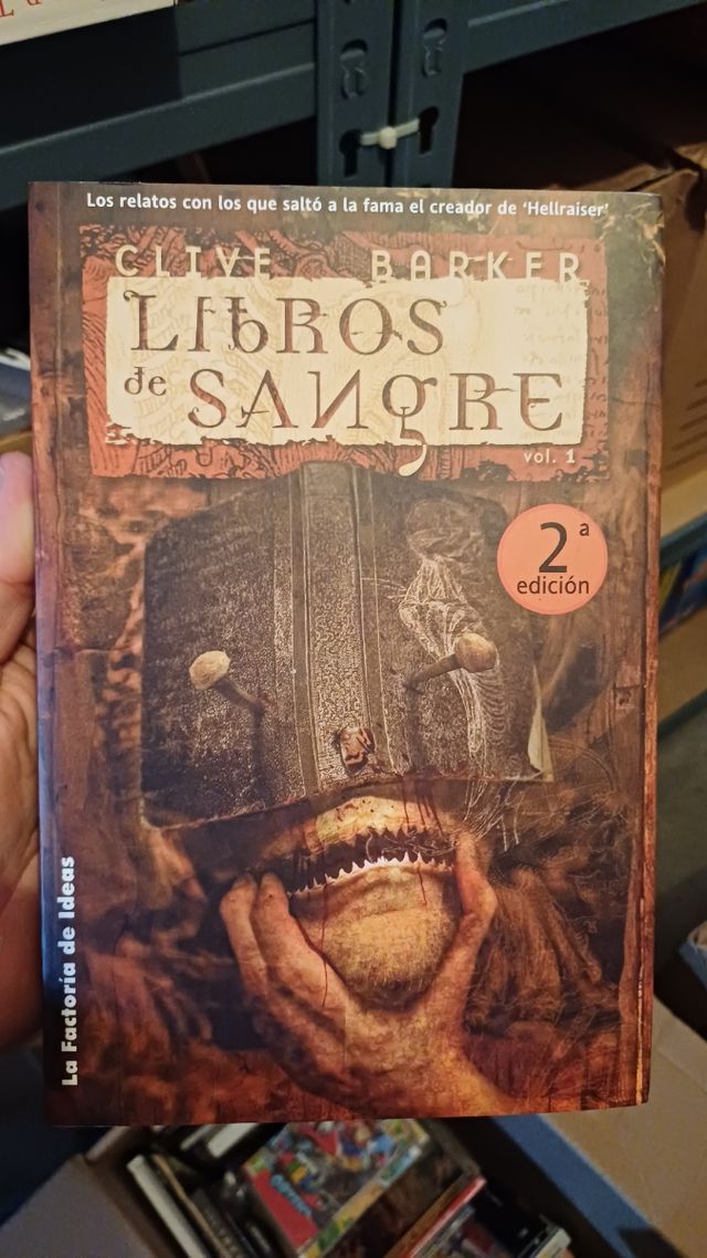 Libros de Sangre de Clive Barker