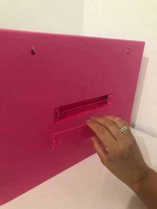 Caja de luz con letras Flying Tiger