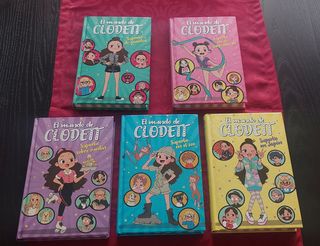 COLECCION 5 LIBROS "EL MUNDO DE CLODETT" 