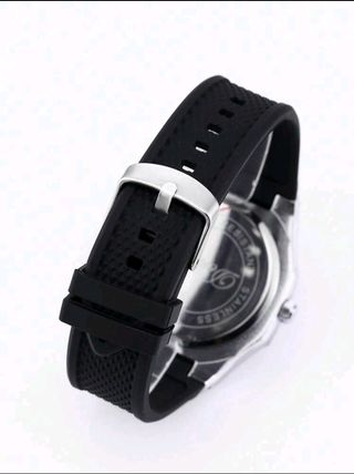 Reloj Denvo Cuarzo Negro/Plateado