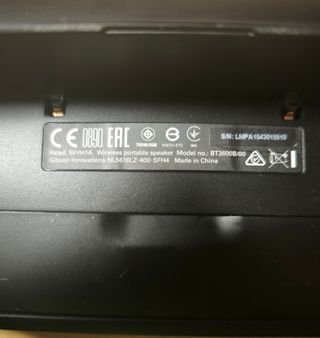 Altavoz Philips BT3600B Negro