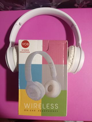 Cascos Inalámbricos Bluetooth YO8 Blancos