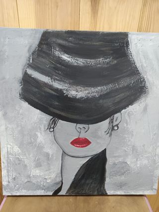 Cuadro acrílico y oleo