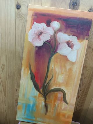 Cuadro acrílico y oleo