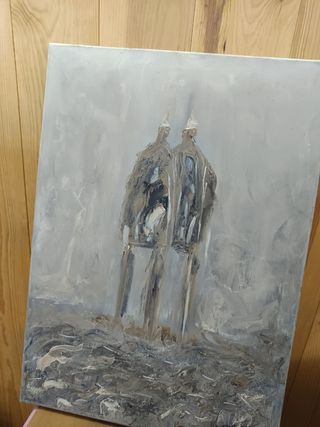 Cuadro acrílico y oleo